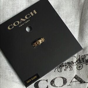 Coach Signature Ear Cuff